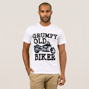 MOTOCICLISTA RANZINZA E VELHO, Camisetas de Moto