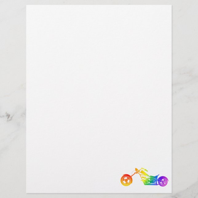 Motociclo Arco-íris (Frente)