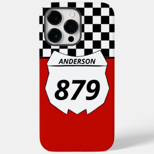 Motocross Custom Dirt Bike Number Placa em vermelh