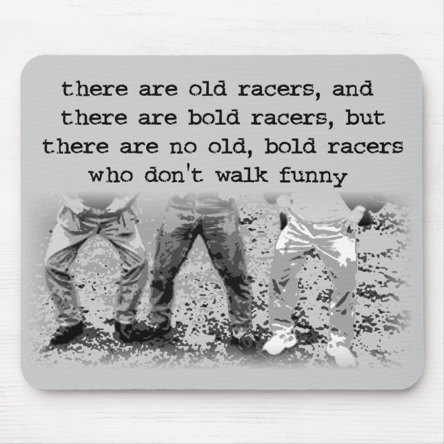 Motocross engraçado Mousepad da bicicleta da (Frente)