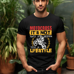 Motocross Não é um passatempo É uma camisa do esti