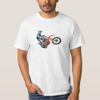 Motocross que compete o t-shirt