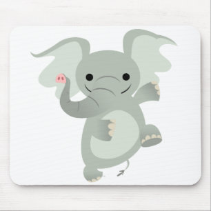 Motoon Elefante Mousepad Dançante