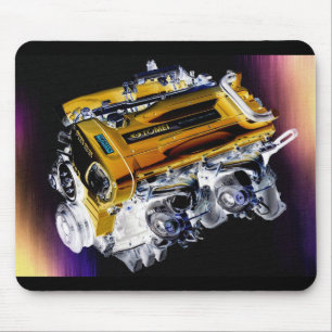 Motor gêmeo Mousepad de RB26 Turbo