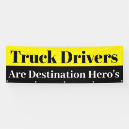 motoristas de caminhão são heros de destino