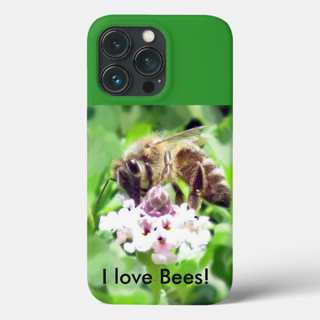 Motorola Droid RAZR - abelha na flor (Verso)