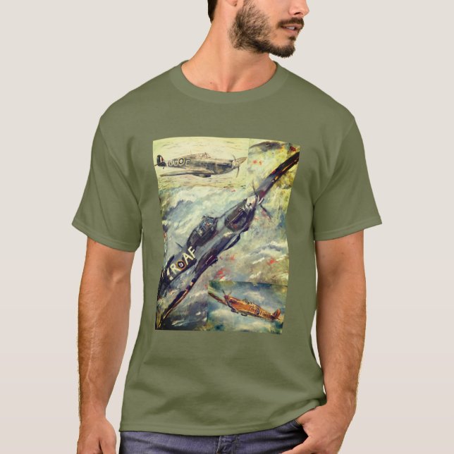 Motto T-shirt Furacão & Spitfire (Frente)