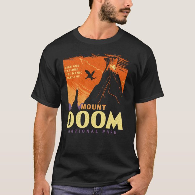 MOUNT DOOM NATIONAL PARK  Classic T-Shirt (Frente)