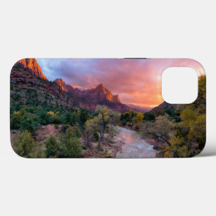 Mountains The Watchman Zion Nathional Park Utah