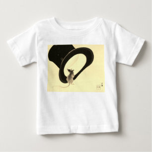MOUSE DE CAMISA T DE BEBÊ PERSONALIZADO COM CHAP