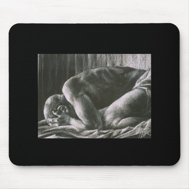 Mouse Pad 6 com Rachel Dolezal Art (Frente)