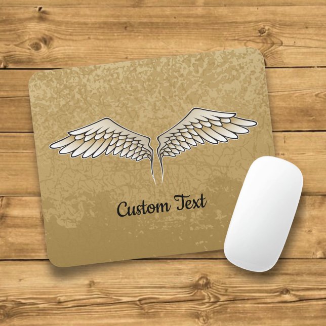 Mouse Pad Asas Bege (Criador carregado)
