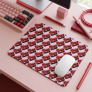 Mouse Pad Cereja Explosiva