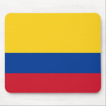 Mouse pad com bandeira da Colômbia<br><div class="desc">Adicione um toque de orgulho colombiano ao seu espaço de trabalho com nosso exclusivo bloco de mouse com a bandeira da Colômbia! Feito com muita atenção aos detalhes, este porta-voz é mais do que apenas um acessório funcional; é uma celebração da cultura e da herança vibrantes da Colômbia. O design...</div>