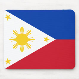 Mouse pad com bandeira das Filipinas