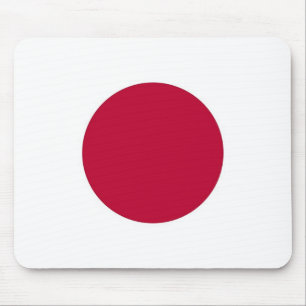 Mouse pad com bandeira do Japão