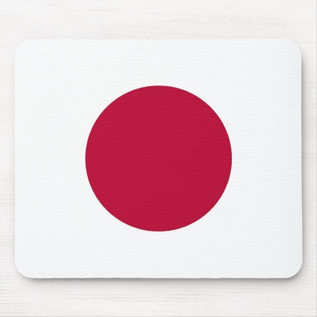 Mouse pad com bandeira do Japão (Frente)