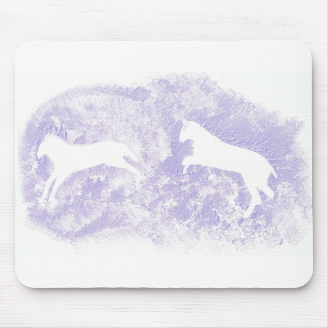 Mouse Pad com Design Abstrato (Frente)