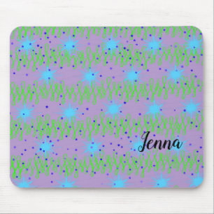 Mouse Pad com Design Blue Star