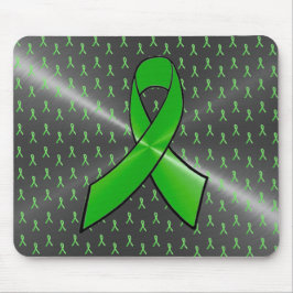 Mouse Pad com Fita de Conscientização da Doença de