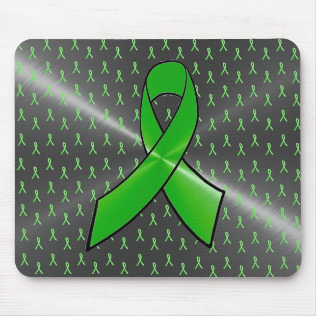 Mouse Pad com Fita de Conscientização da Doença de (Frente)