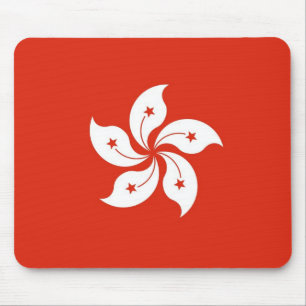 Mouse pad com Flag de Hong Kong, China