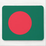 Mouse pad com Flag of Bangladesh<br><div class="desc">Adicione um toque do orgulho de Bangladesh ao seu espaço de trabalho com nossa almofada de mouse exclusiva com a bandeira de Bangladesh! Feito com muita atenção aos detalhes, este mouse pad é mais do que apenas um acessório funcional; é uma celebração do patrimônio e orgulho cultural do Bangladesh. O...</div>