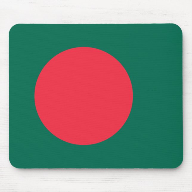 Mouse pad com Flag of Bangladesh (Frente)