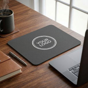 Mouse Pad com Logo Personalizado Negócios Minima