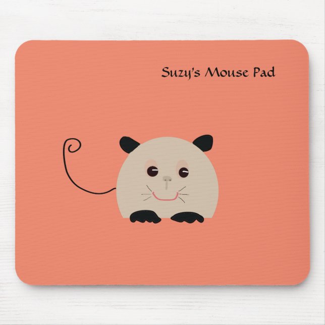 Mouse Pad com Mouse Gelado (Frente)