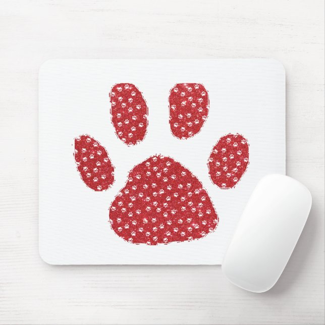 Mouse pad com pegada de brilho (Com mouse)