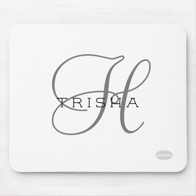 Mouse Pad com seu nome em qualquer cor HAMbyWG (Frente)