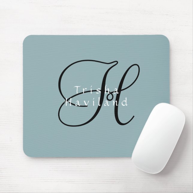 Mouse Pad com seu nome em qualquer cor HAMbyWG (Com mouse)
