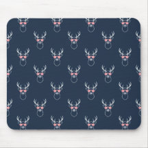 Mouse Pad com Silhueta de Veado