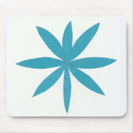 Mouse Pad com Turquoise Star