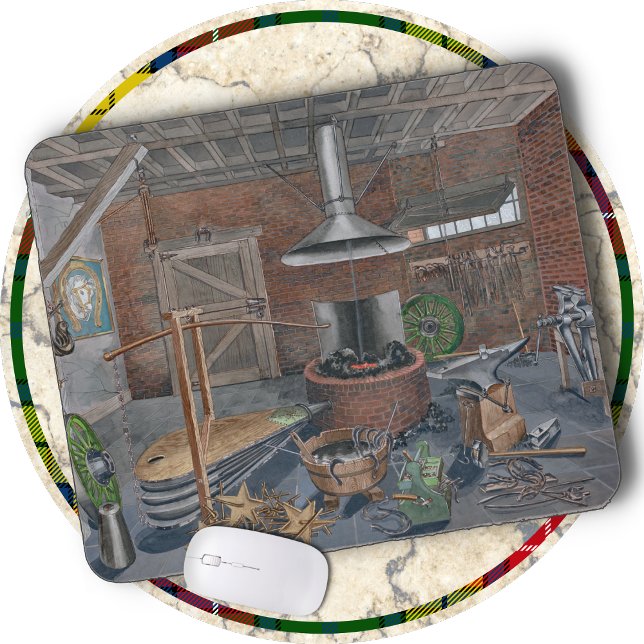 MOUSE PAD - Compro Blacksmith - Victorian - P. Har (Criador carregado)