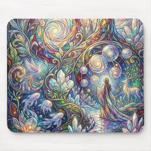 Mouse Pad de Arte Fantasia - Assombro (Frente)