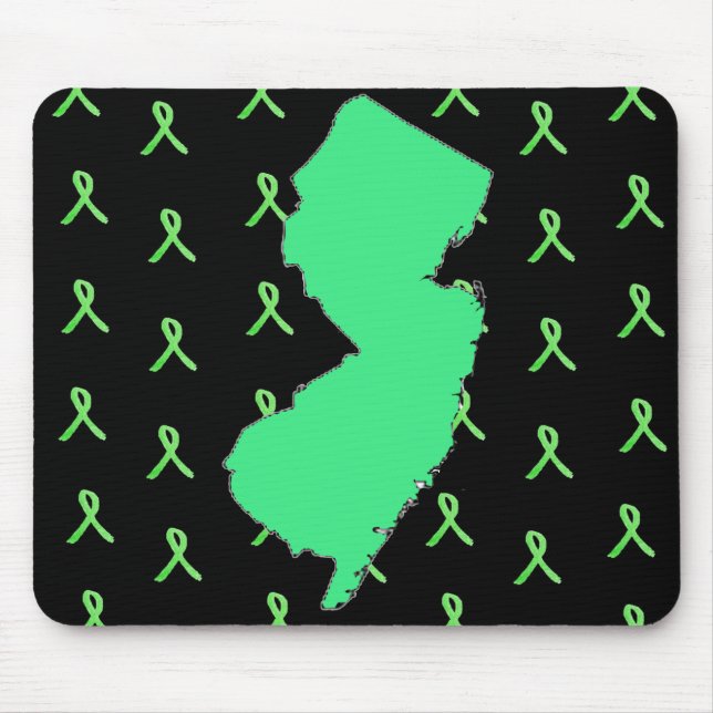 Mouse Pad de Conscientização da Doença de Lyme Nov (Frente)