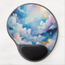 Abstrato arte com tema do céu