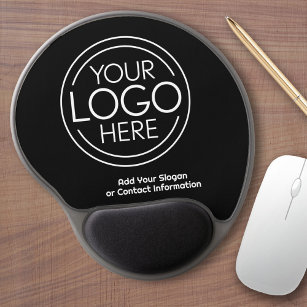 Mouse Pad De Gel Adicione seu logotipo corporativo moderno minimali