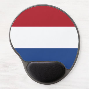 Mouse Pad De Gel Bandeira Holandesa Patriótica