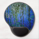 Mouse Pad De Gel Claude Monet - Lírios d'água com salgueiro chorand<br><div class="desc">Lírios d'água com galhos salgados chorões / Ninfheas avec rameaux de saule,  por Claude Monet,  em 1916-1919</div>