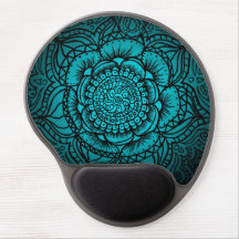 Gel Mousepad da mandala da cerceta