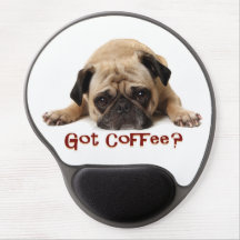 Gel Mousepad do Pug