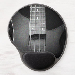 Mouse Pad De Gel Guitarra de Baixo Personalizada Modelo de Música M