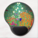 Mouse Pad De Gel Jardim Flor Gustav Klimt<br><div class="desc">Mouse Gel Pad com o Jardim Flor de Pintura a Óleo de Gustav Klimt (1906). Um belo jardim de flores roxas,  vermelhas,  brancas,  azuis e laranja. Um presente de excelente para fãs de Arte Nouveau e de Arte Austríaca.</div>