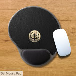 Mouse Pad De Gel Logotipo Dourado personalizado de luxo de couro pr<br><div class="desc">Adicione um toque de sofisticação ao seu espaço de trabalho com esta elegante pastilha de rato impressão de couro preto com um logótipo de ouro luxuoso e personalizável. Perfeito para pequenas empresas ou empresas que buscam elevar sua marca, esse mouse pad é feito de materiais de alta qualidade e fornece...</div>