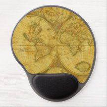Mapa Antigo do Mundo Vintage Legal