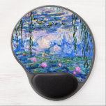 Mouse Pad De Gel Monet, Lírios de Água, 1919,<br><div class="desc">Water Lily,  1919,  famosa pintura do artista impressionista Claude Monet</div>