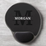Mouse Pad De Gel Monograma e Nome Elegante Personalizado<br><div class="desc">Adicione um toque de elegância ao seu essencial diário com este monograma personalizado e produto de nome. Com um design refinado e detalhes personalizáveis, ele combina sofisticação e funcionalidade. Seja para uso pessoal ou como presente pensativo, este item apresenta um monograma na moda e seu nome escolhido, fazer-o exclusivamente seu....</div>